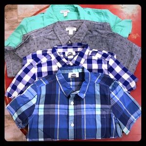 Lot of boys button down shirts